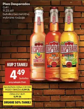 Delikatesy Centrum Piwo Desperados oferta