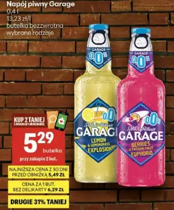 Delikatesy Centrum Napój piwny Garage oferta