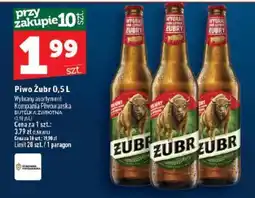 Topaz Piwo Żubr oferta