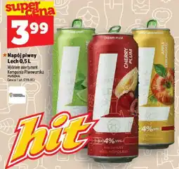 Topaz Napój piwny Lech oferta