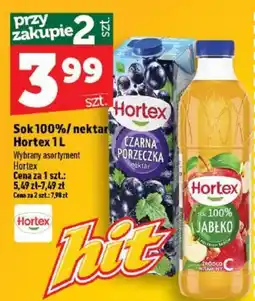 Topaz Sok 100% / nektar Hortex oferta