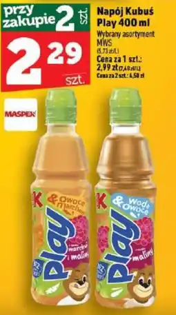 Topaz Napój Kubuś Play oferta