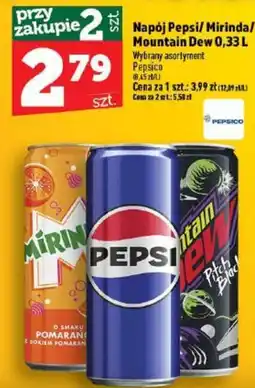 Topaz Napój Pepsi/Mirinda/Mountain Dew oferta