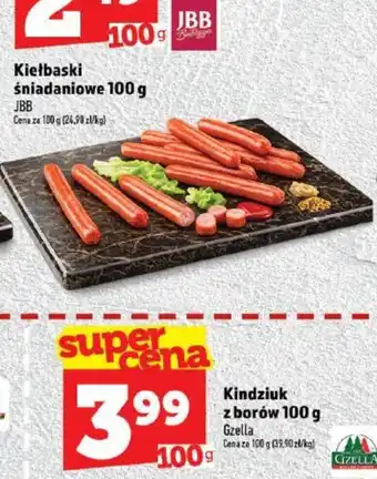 Topaz Kiełbaski śniadaniowe JBB oferta