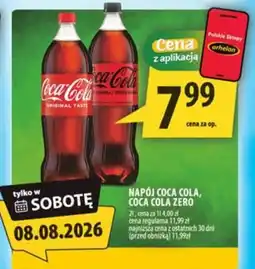 Arhelan NAPÓJ COCA COLA, COCA COLA ZERO oferta