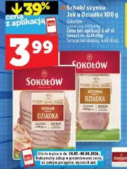 Topaz Schab jak u Dziadka Sokołów oferta