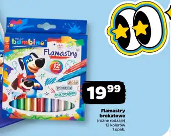 Netto Flamastry brokatowe oferta