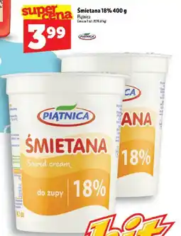 Topaz Śmietana 18% Piątnica oferta