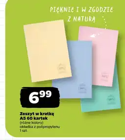 Netto Zeszyt w kratkę A5 60 kartek oferta