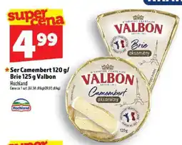 Topaz Ser Camembert Brie Valbon oferta