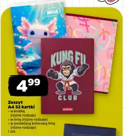 Netto Zeszyt A4 32 kartki oferta