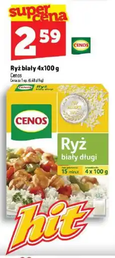 Topaz Ryż biały długi Cenos oferta