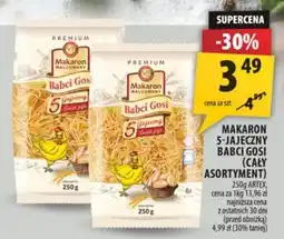 Arhelan Makaron 5-jajeczny Babci Gosi oferta