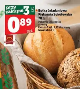 Topaz Bułka śniadaniowa Piekarnia Sokołowska oferta