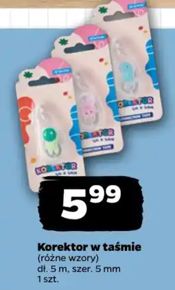 Netto Korektor w taśmie oferta