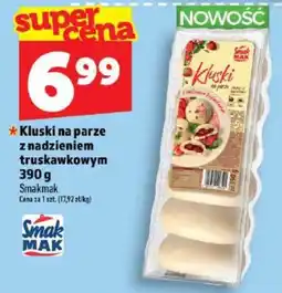 Topaz Kluski na parze z nadzieniem truskawkowym Smakmak oferta