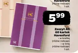 Netto Zeszyt A5 Havenford oferta