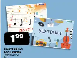 Netto Zeszyt do nut oferta