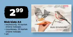 Netto Blok rysunkowy biały oferta