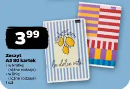 Netto Zeszyt A5 oferta