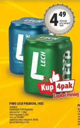 Arhelan Piwo Lech Premium, Free oferta