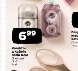 Netto Korektor w taśmie Satin Gold oferta