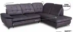 Abra Sofa narożna z ruchomymi zagłówkami oferta