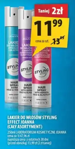 Arhelan Lakier do włosów Styling Effect Joanna oferta