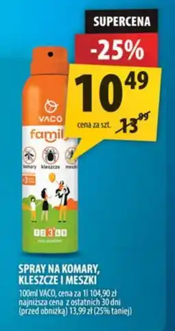 Arhelan Spray na komary, kleszcze i meszki VACO family oferta