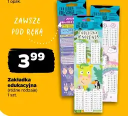 Netto Zakładka edukacyjna oferta