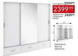 Abra SZAFА AR-01 biały mat oferta