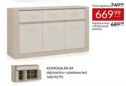 Abra KOMODA AR-09 dąb barista + piaskowy bez oferta