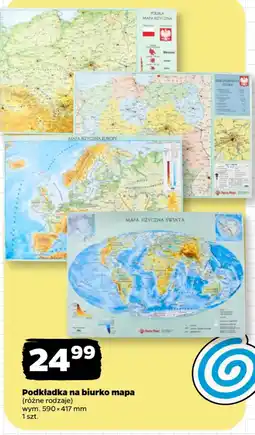 Netto Podkładka na biurko mapa oferta