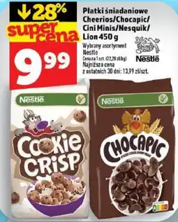 Topaz Płatki śniadaniowe Cheerios/Chocapic/Cini Minis/Nesquik/Lion oferta