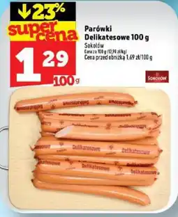 Topaz Parówki Delikatesowe Sokołów oferta