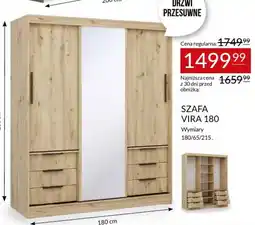 Abra SZAFА VIRA 180 oferta