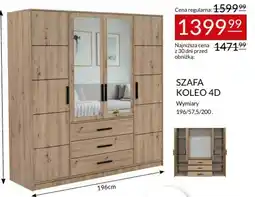 Abra SZAFА KOLEO 4D oferta