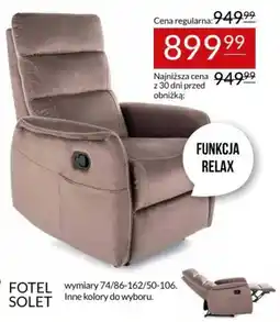 Abra Fotel Solet oferta