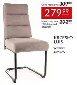 Abra KRZESŁO LUIS oferta