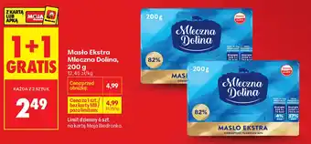 Biedronka Masło Ekstra Mleczna Dolina oferta