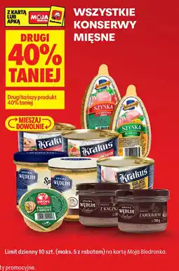 Biedronka Konserwy mięsne oferta