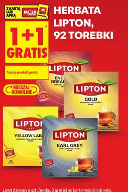 Biedronka Herbata Lipton oferta