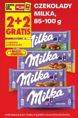 Biedronka Czekolady Milka oferta