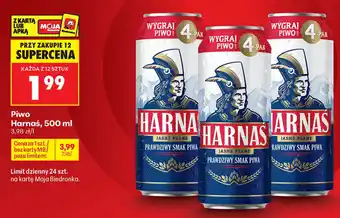 Biedronka Piwo Harnaś oferta