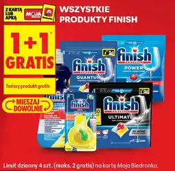 Biedronka Produkty Finish oferta