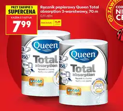 Biedronka Ręcznik papierowy Queen Total absorption oferta