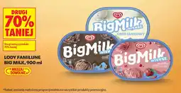 Biedronka Lody familijne big milk oferta