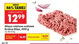 Biedronka Mięso mielone wołowe Kraina Mięs oferta