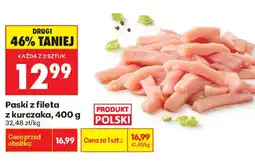 Biedronka Paski z fileta z kurczaka oferta