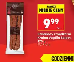 Biedronka Kabanosy z wędzarni Kraina Wędlin Select oferta